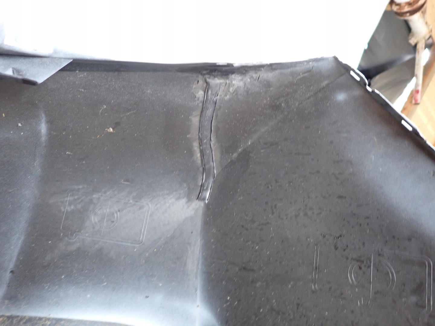 NISSAN LEAF II ZE1 17- bumper front front