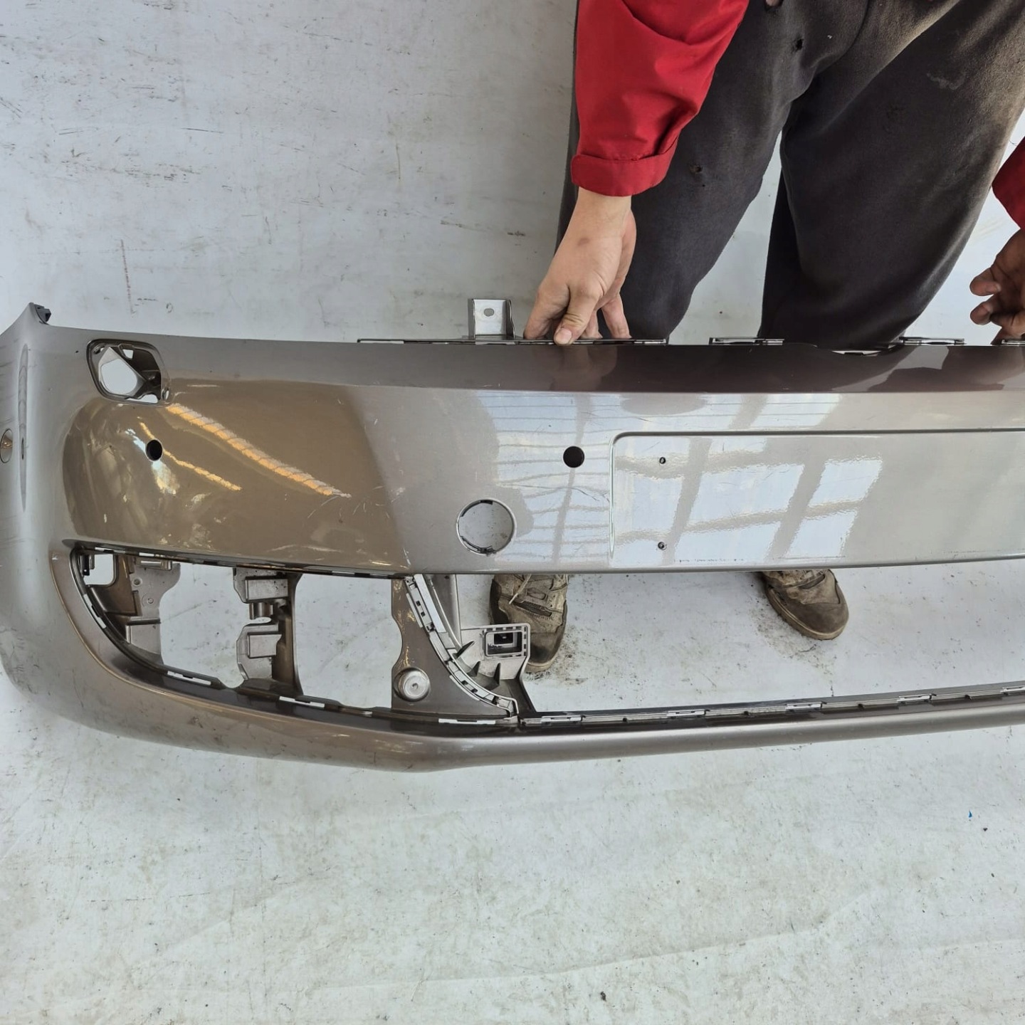VW GOLF plus LIFT 09-14 bumper front front washer 6XPDC