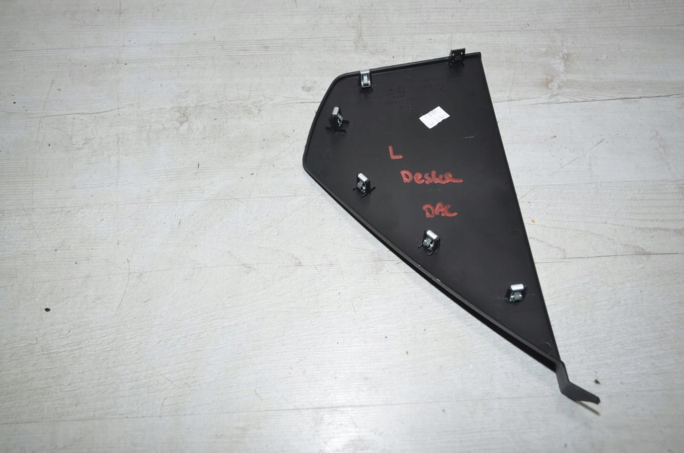 cover consoles left Dacia Duster II 20r