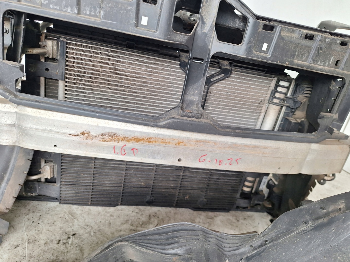 CITROEN C4 GRAND PICASSO II 13-16 support panel for radiators 1.6 E-HDI
