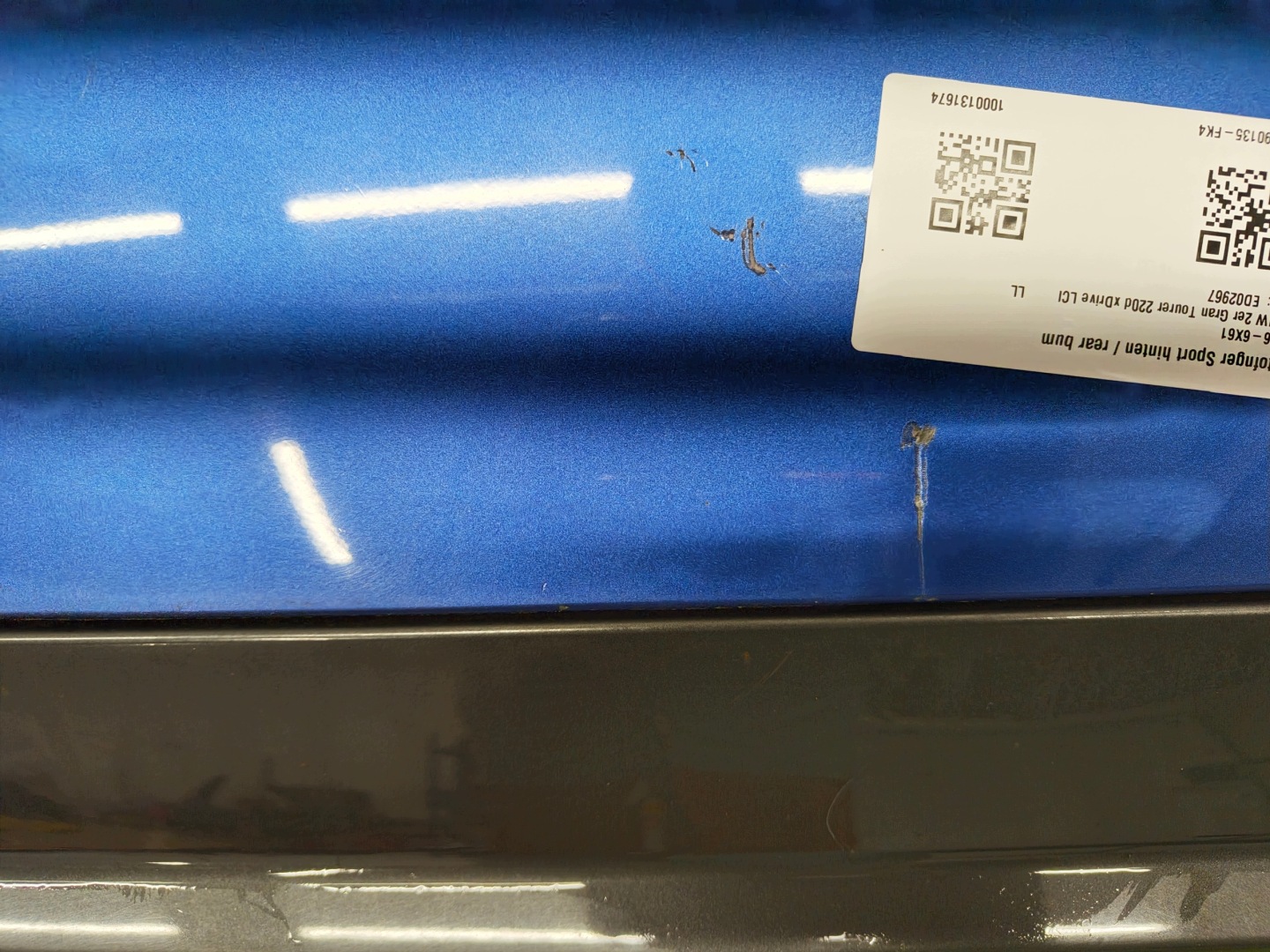 BMW 2 F46 LCI bumper rear part rear B45 4PDC m-packet