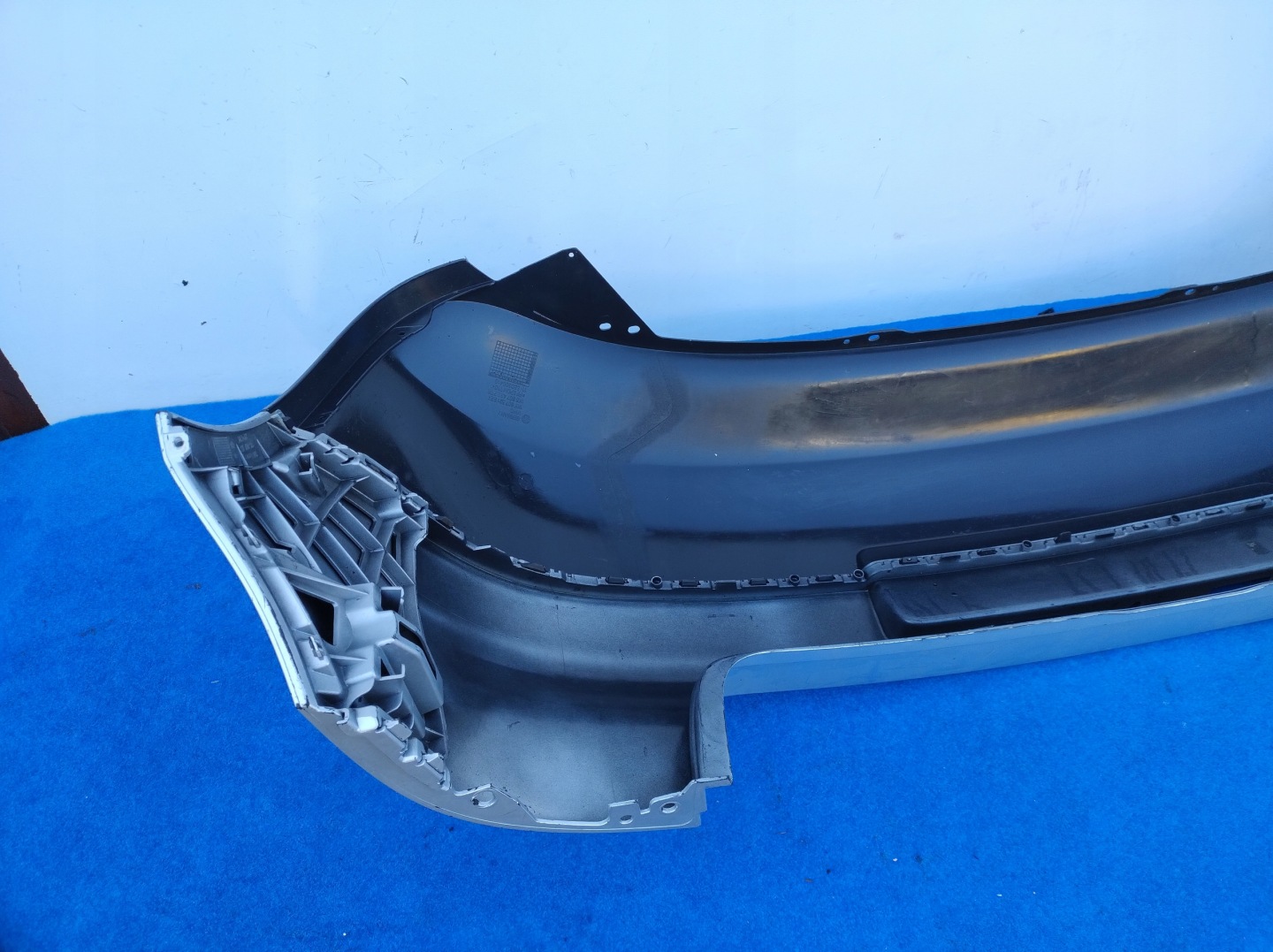 VW GOLF 5 V HB bumper rear part without PDC + supports 1K6807521 ZB152