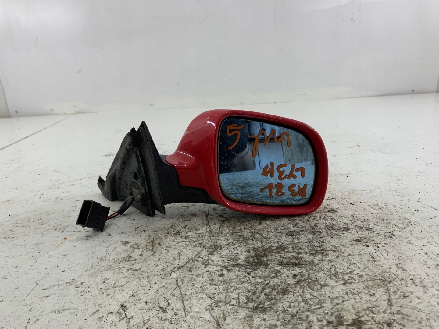 AUDI A3 8L mirror right LY3H 5 PIN