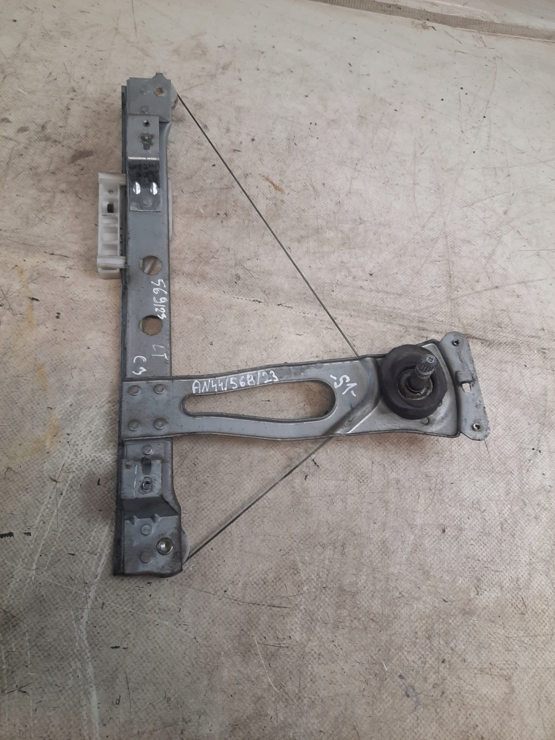 9680027480 mechanism windows left rear part Citroen C3 and 0