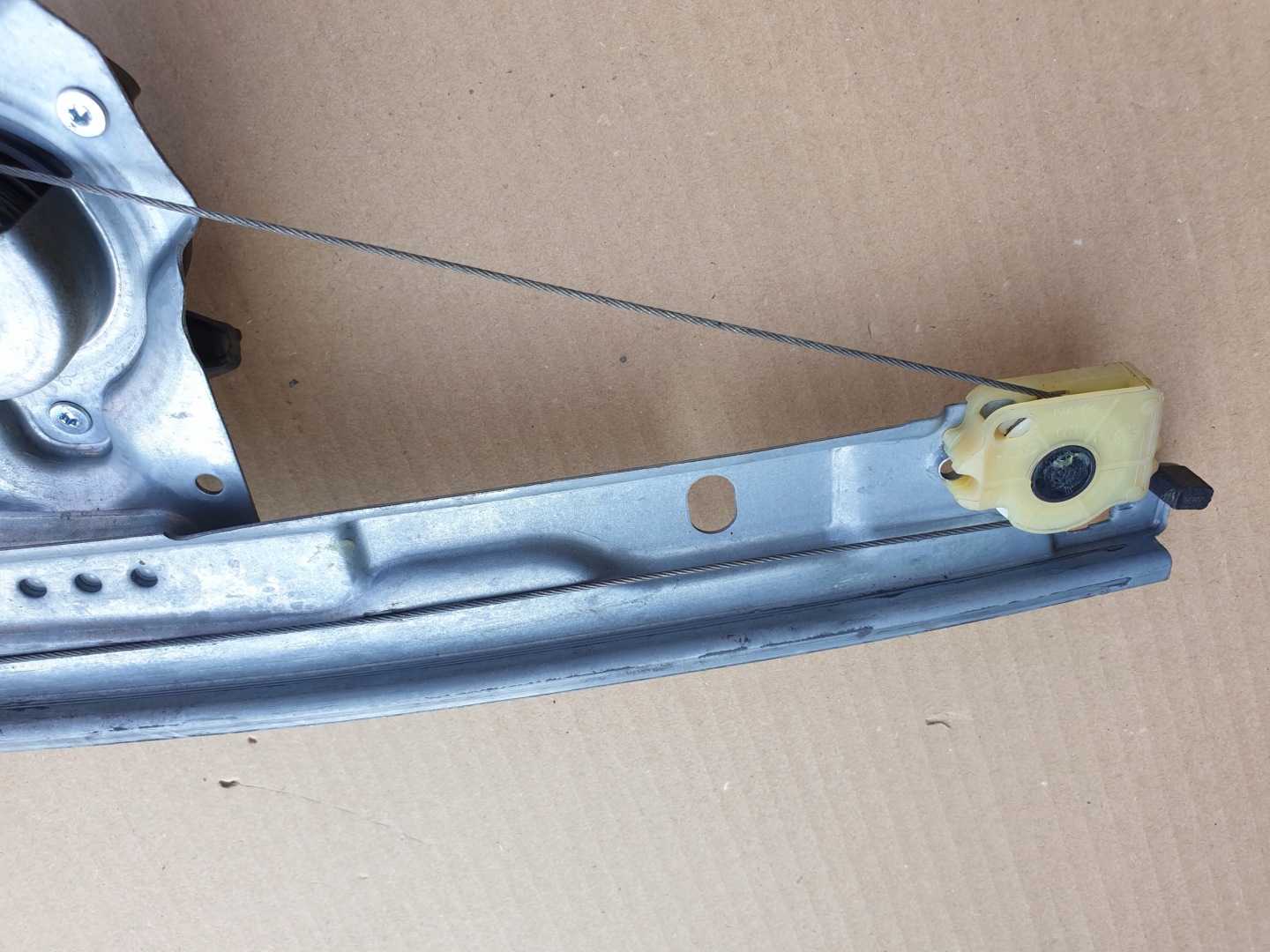 window regulator electrical left front mini motor PEUGEOT 207 5D OE EU