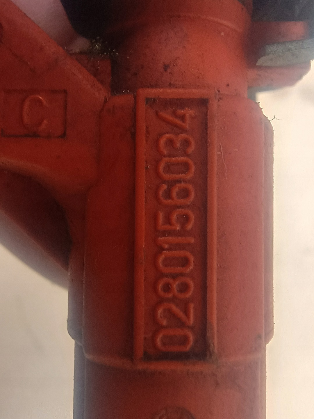 Rampe injection 9636520780 PEUGEOT CITROEN 1.6