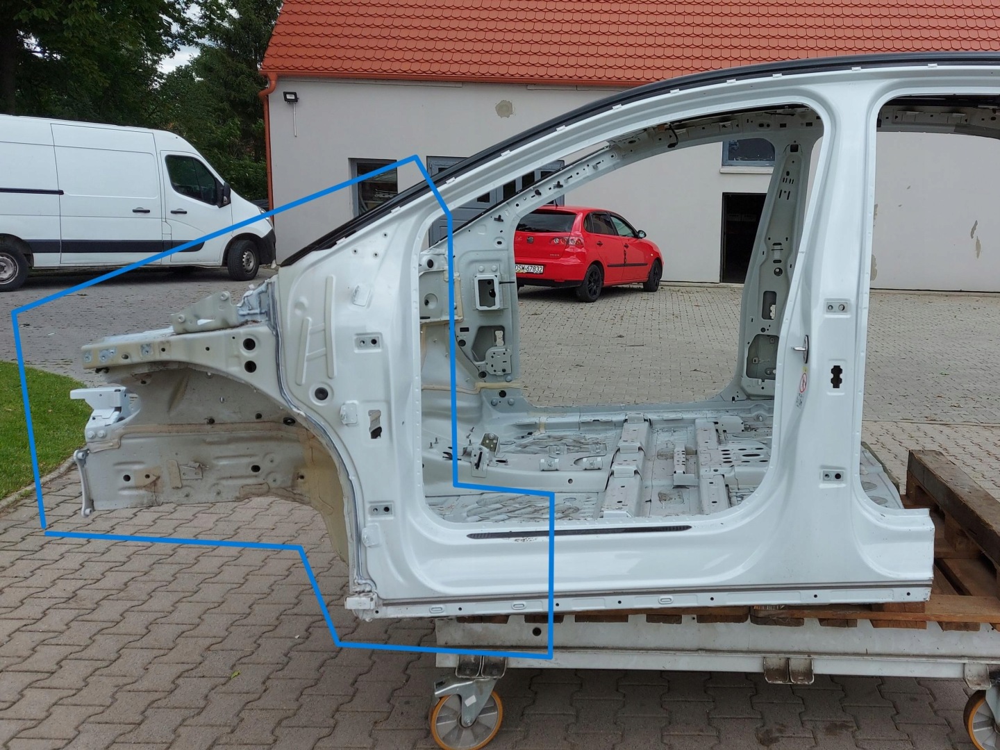 VW ID5 GTX 11E quarter quarter left front