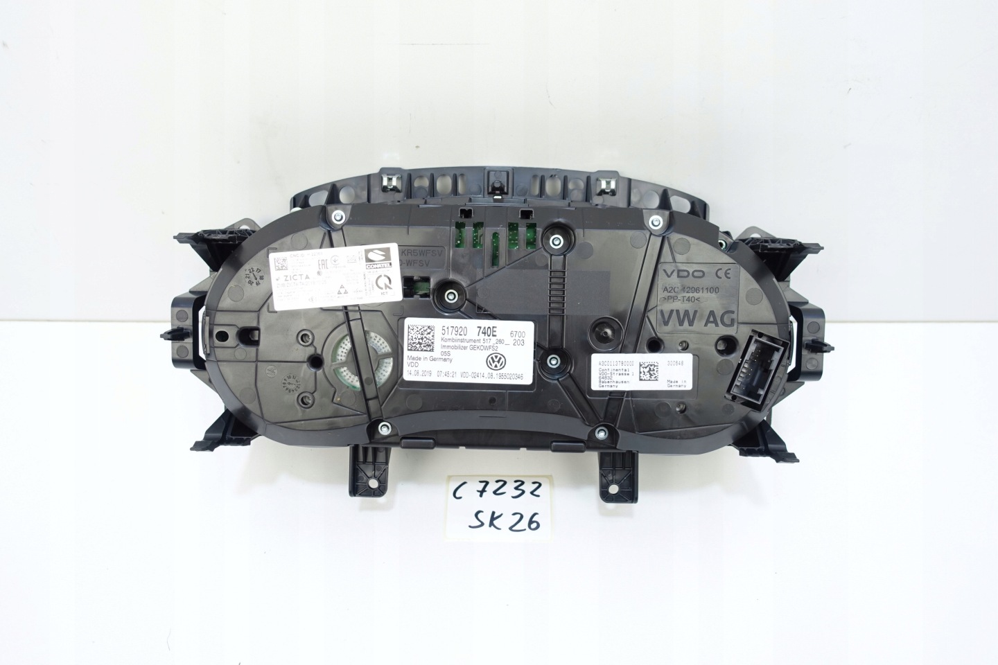 dials dials VW SPORTSVAN 517 17982KM 517920740E