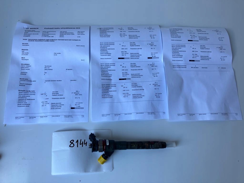 injector RENAULT 1.6 DCI 8201055367 #1 test