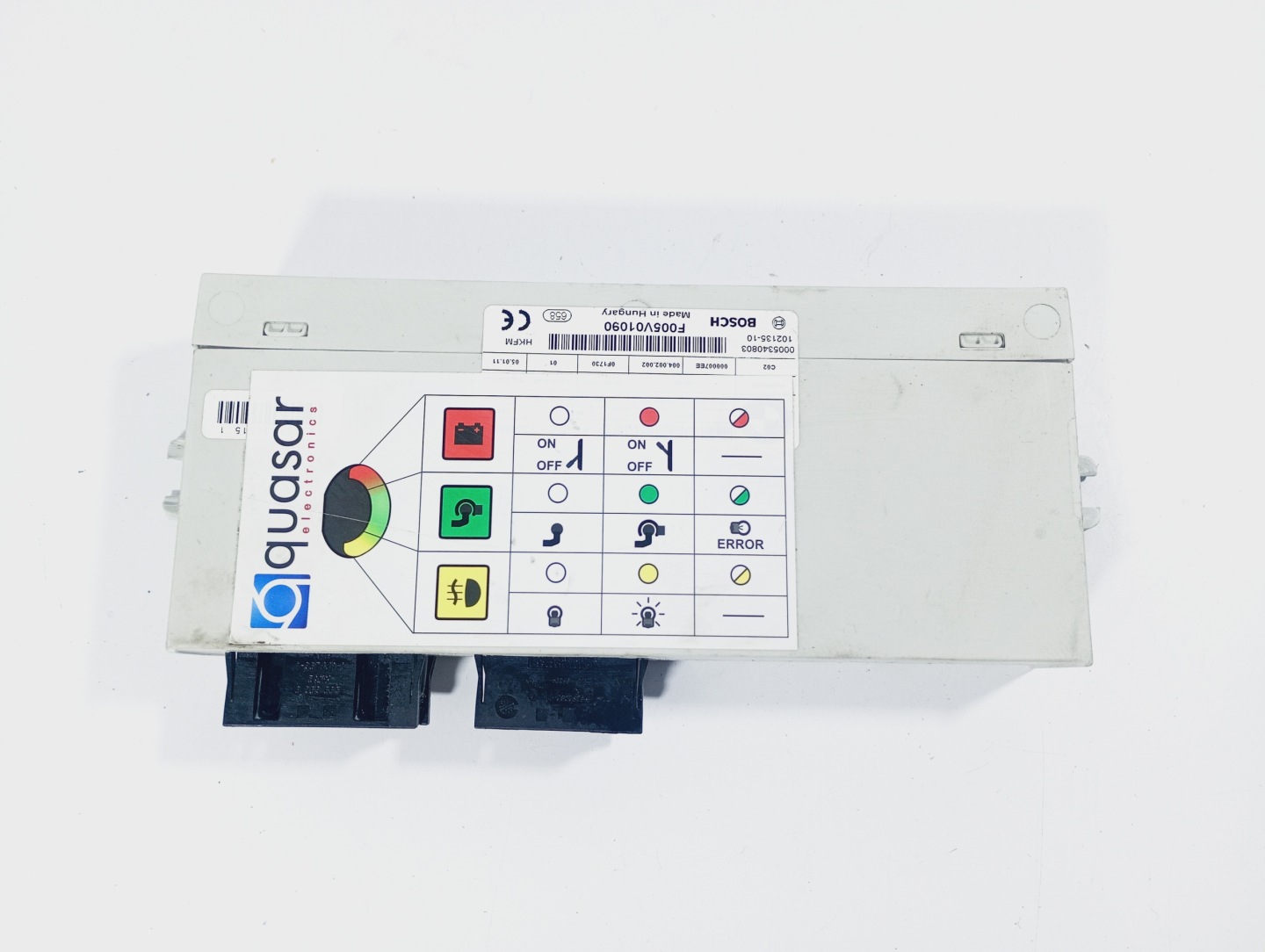 module control unit bonnet boot OE F005V01090 BMW F11 10-17