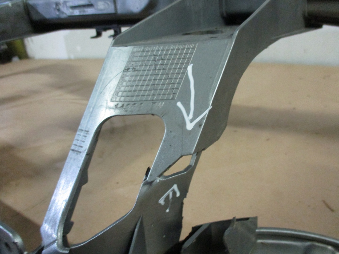 support panel for radiators pillar Ford Mondeo MK4 08r- 6M218B041BH