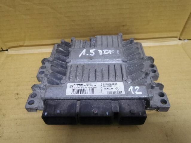 computer control unit of the engine RENAULT SCENIC II 1.5