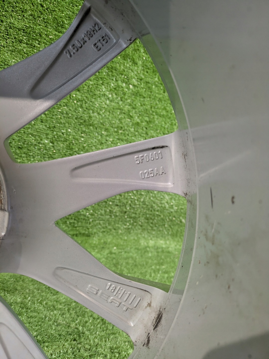 disk disk hliníkový SEAT LEON III 5F0 18" 7.5J ET51 NR.177