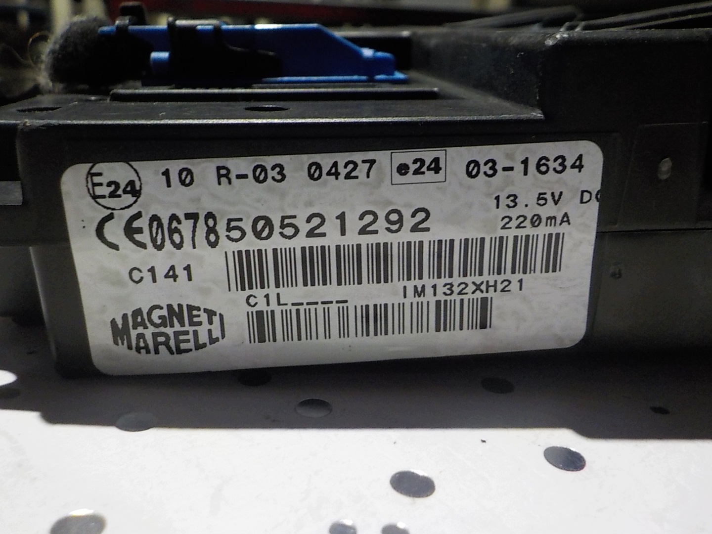 ALFA ROMEO MITO BSM BSI Module BLUE ME 50521292 BLUE ME