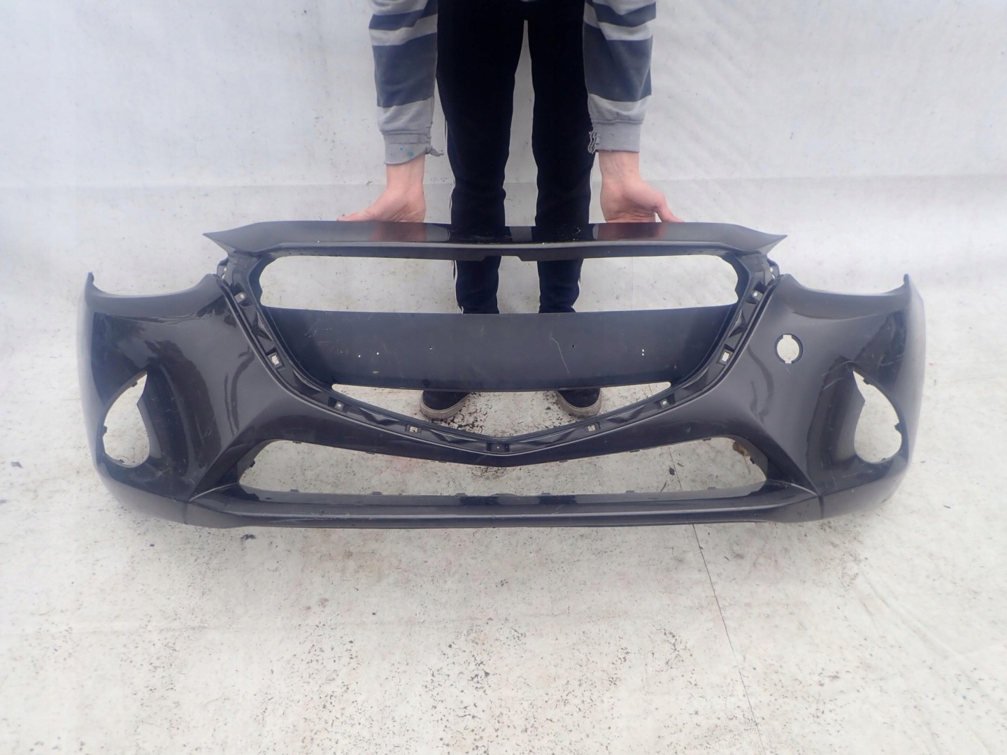 MAZDA 2 III 14-19 bumper front front