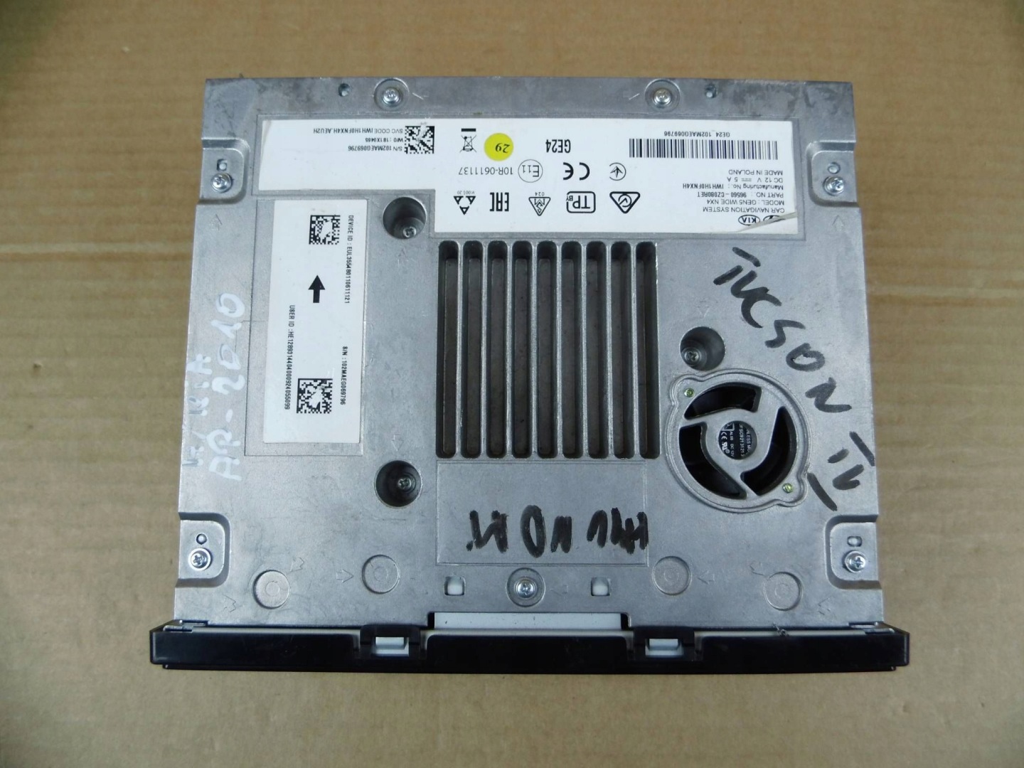 Hyundai Tucson IV NX4 Navigation 96560CZ080RET