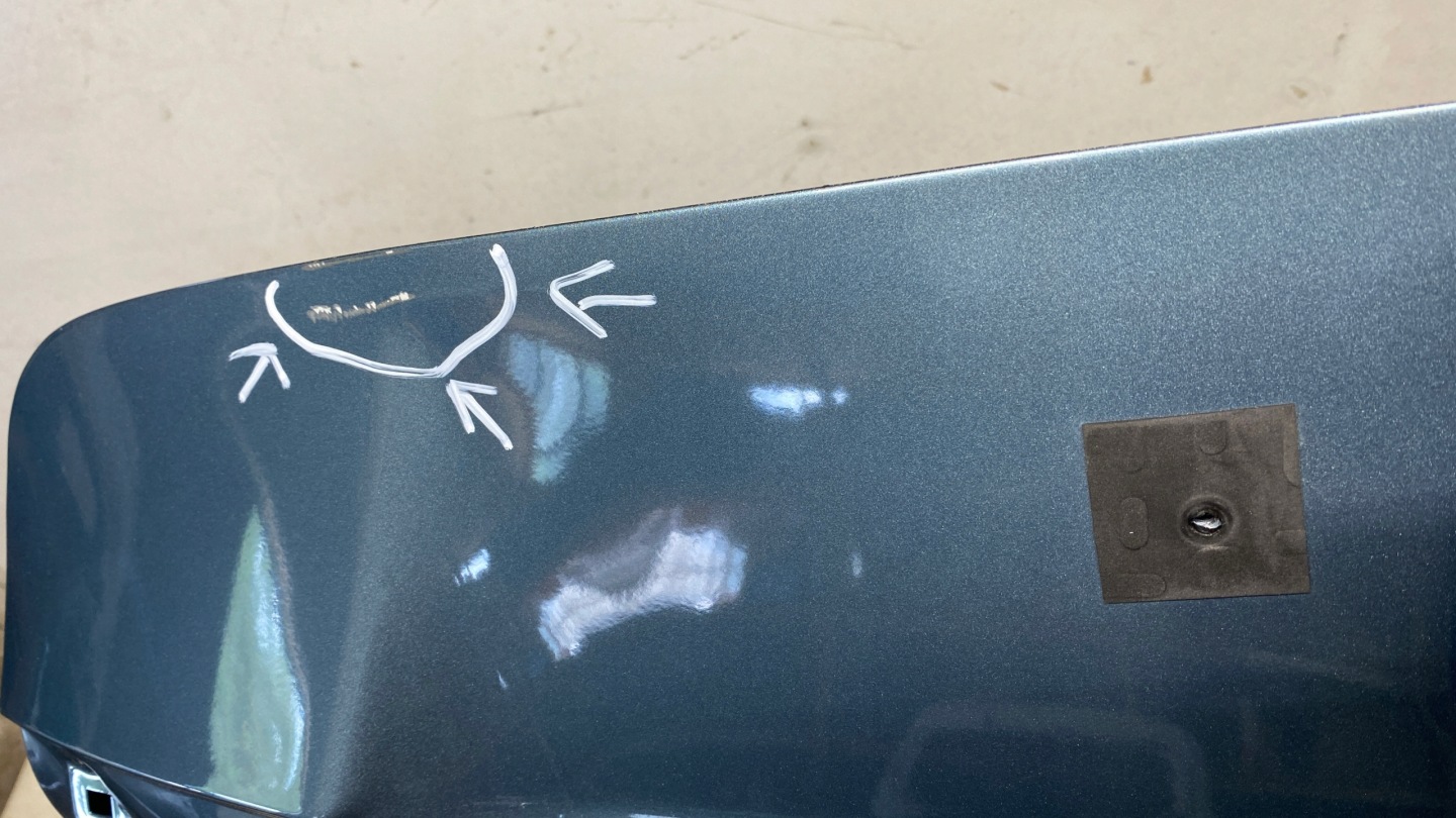 KIA XCEED trunk door cover boot 17-24 LADNA