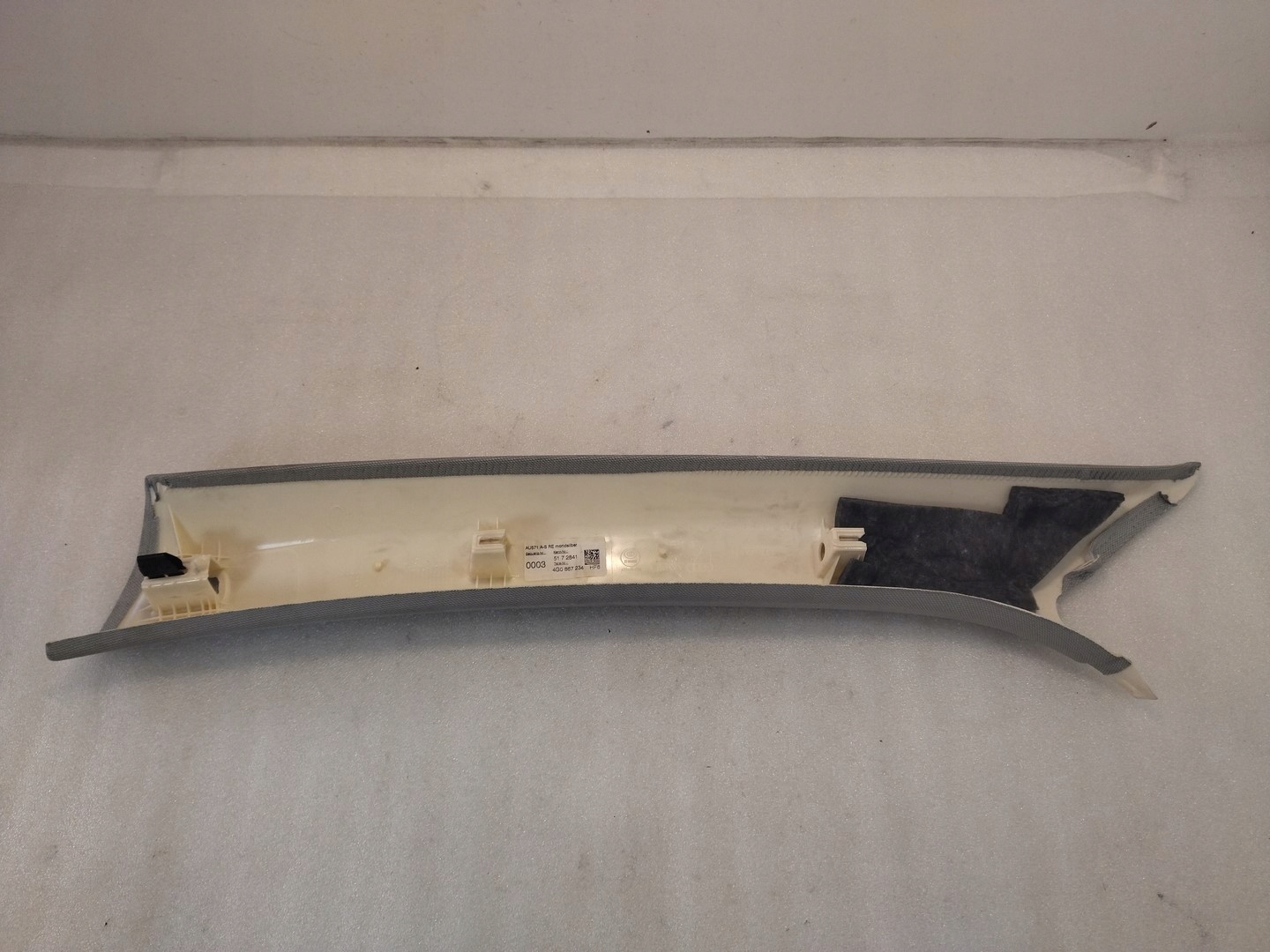 4G0867234 cover pillar trim A right AUDI A6