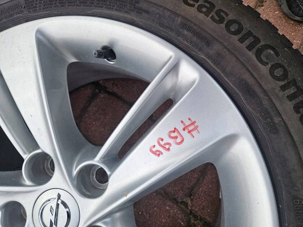 discs komplet 17" 5x115 aluminium Opel Insignia B