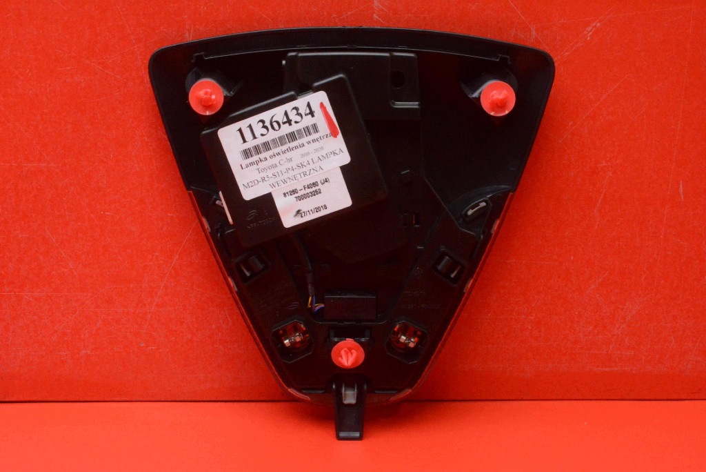 light lighting of the interior front 81260-F4060 TOYOTA C-HR 1 and 16-20