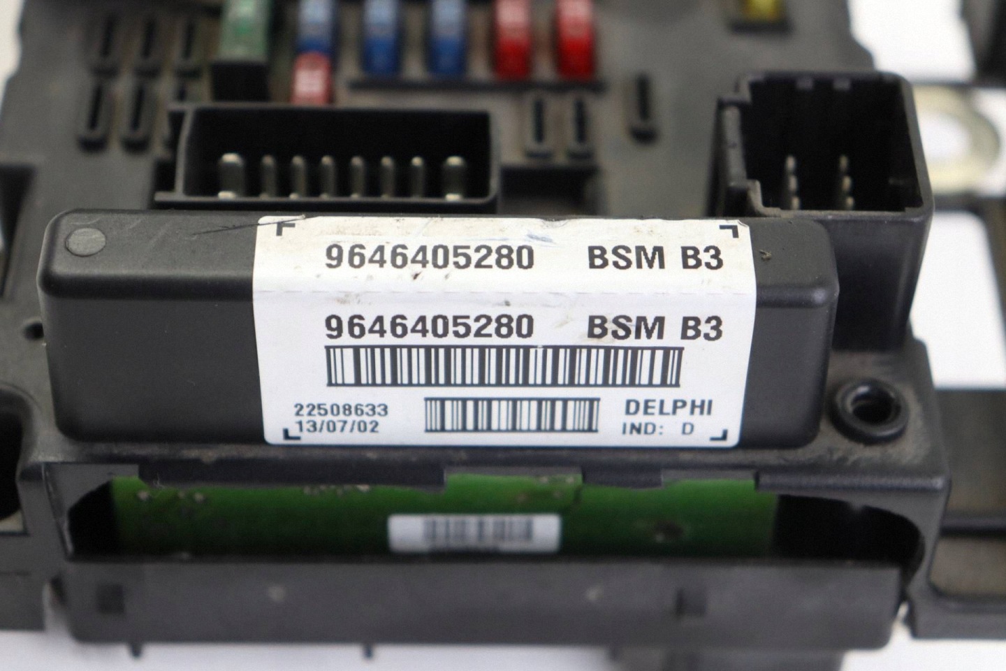 CITROEN PEUGEOT module compartment control unit BSM 9646405280