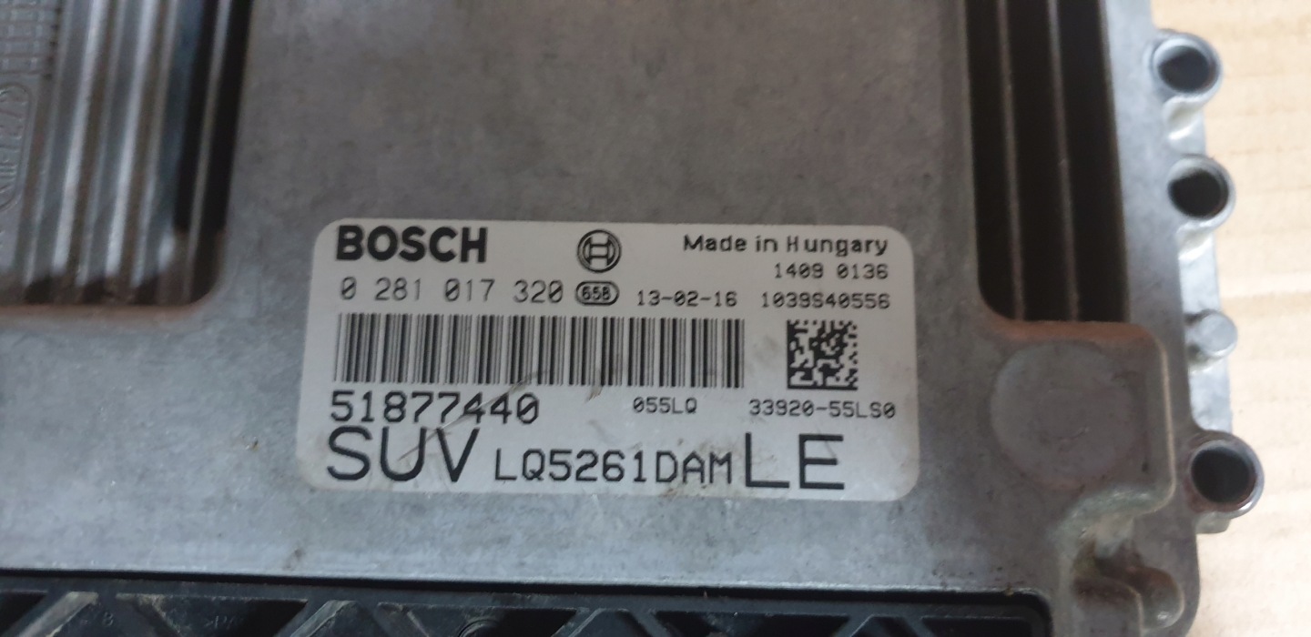 computer 2.0 DDIS 2009- SX4 FIAT SEDICI 0281017320