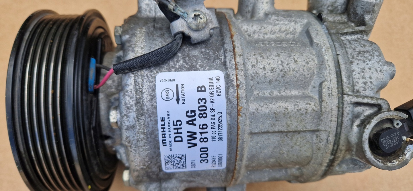 Klimakompressor klimaanlage 3Q0816803B VW SKODA Original