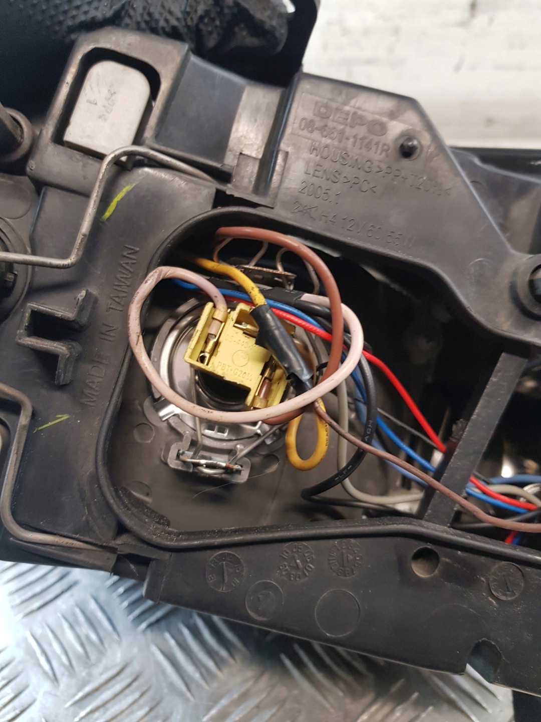 light right front DEPO FIAT PANDA II 04R- EUROPA