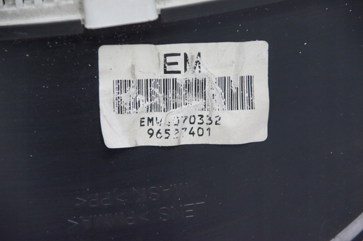 dials clock 96527401 DAEWOO MATIZ