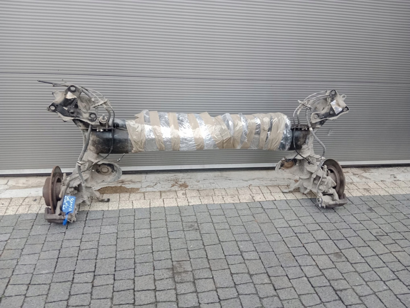 suspension beam axis rear RENAULT SCENIC III