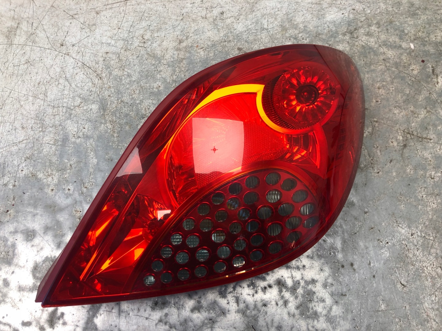 light right rear part PEUGEOT 207 HB 9649986580