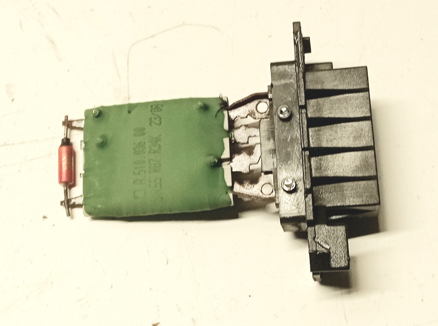 resistor, rheostat, regulator heater fan resistor OPEL CORSA D 1.2