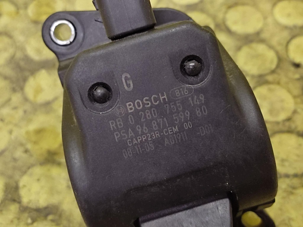 PEUGEOT 206+ 1.4 potentiometer accelerator pedal 0280755149