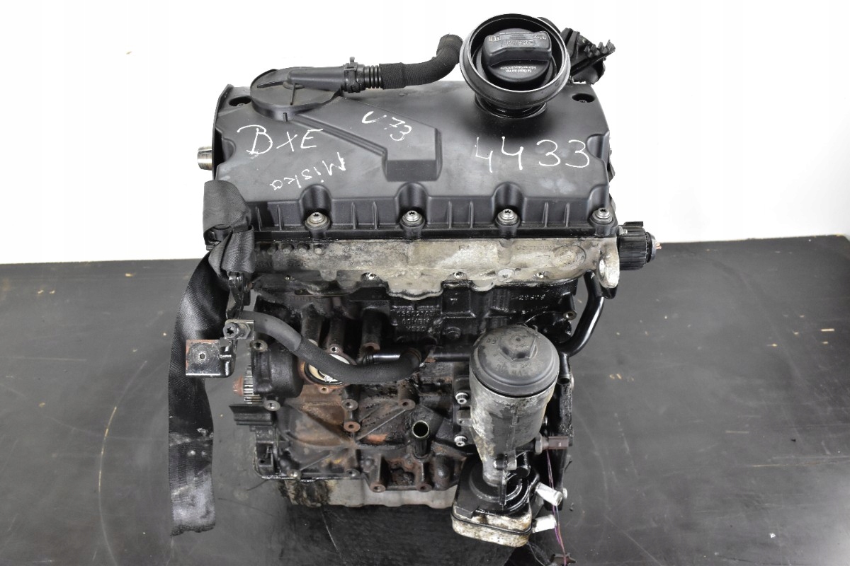 engine PASSAT B6 GOLF V TOURAN OCTAVIA II TOLEDO 1.9TDI 105KM BXE KOMPRESJA