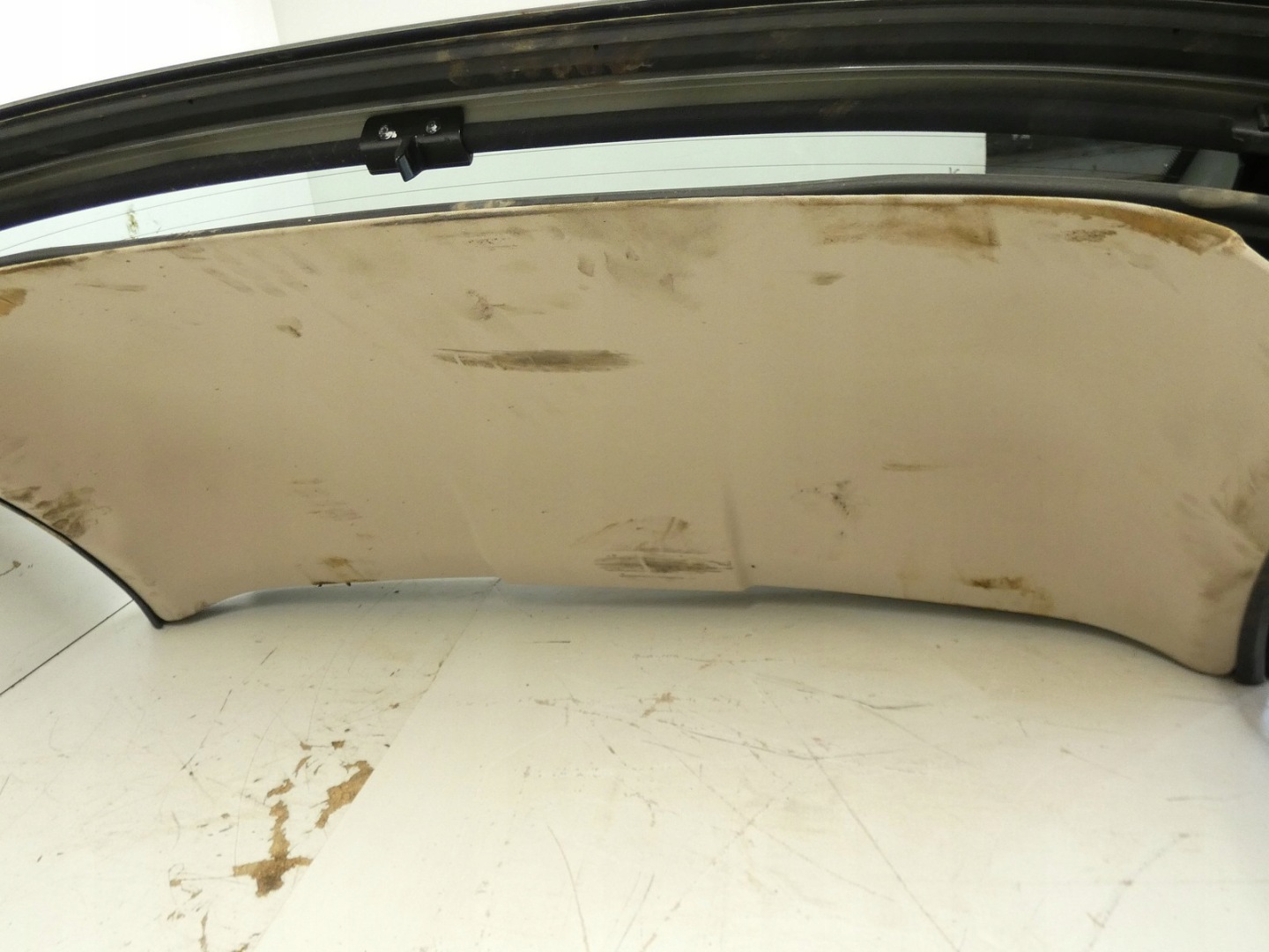 roof TWARDY support SKLADANY side window BMW Z4 E89 SPACEGRAU METALLIC