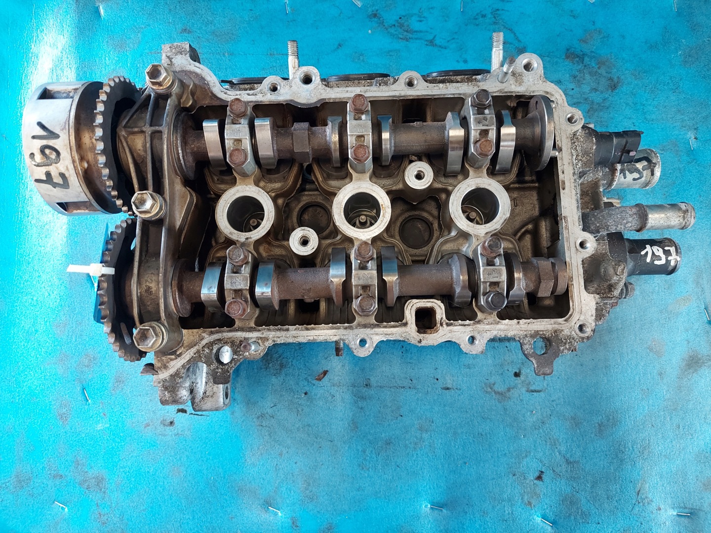 head. YARIS 2009 R 1.0 VVTI 1KRFE