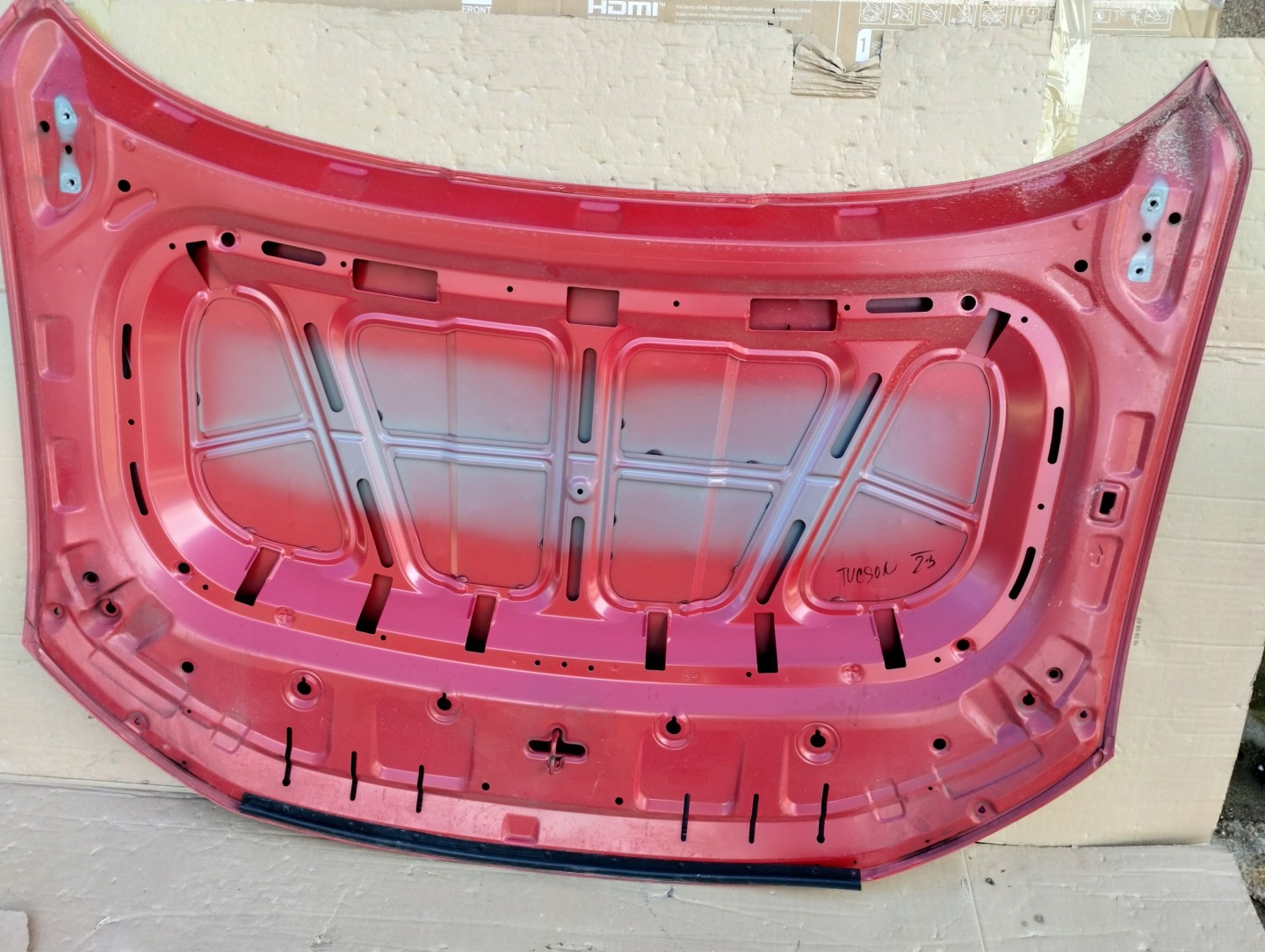 HYUNDAI TUCSON IV 4 bonnet cover front front