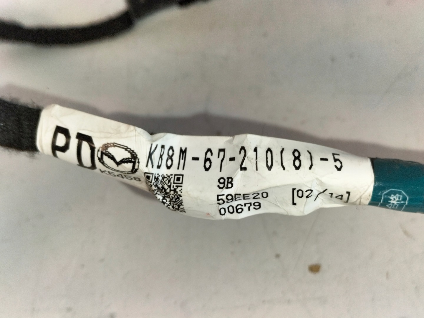 wiring bundle door rear part prawych MAZDA CX5 CX-5 II 17