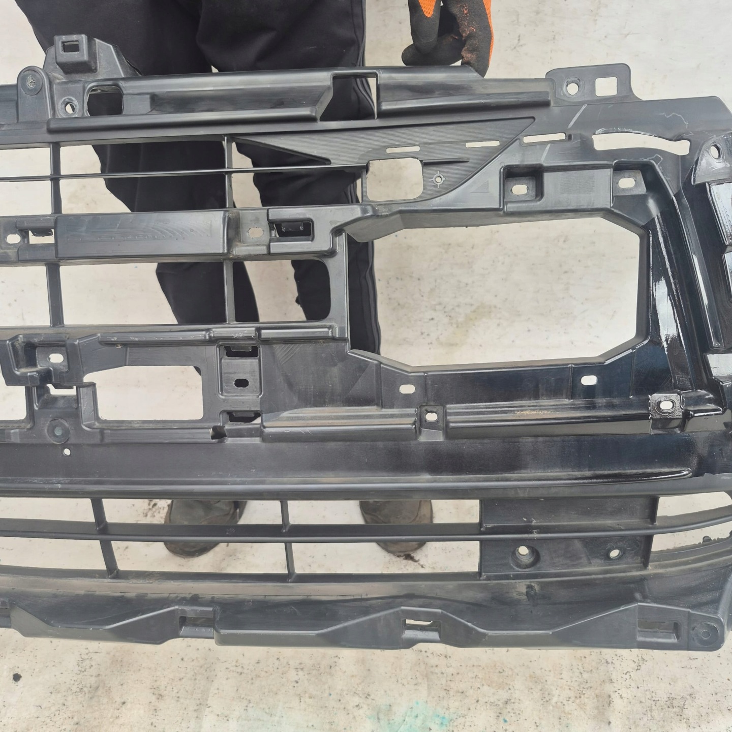 MITSUBISHI OUTLANDER III 3 LIFT 15-18 bumper front front washer PDC