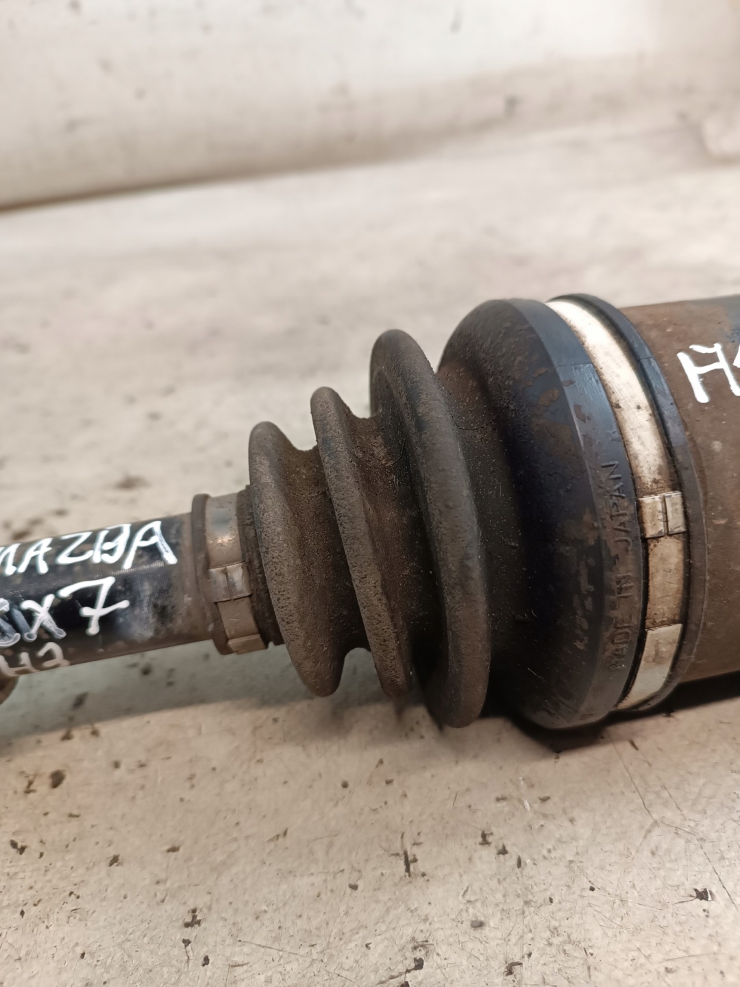 MAZDA CX7 2.3T semi-axis right front MANUAL