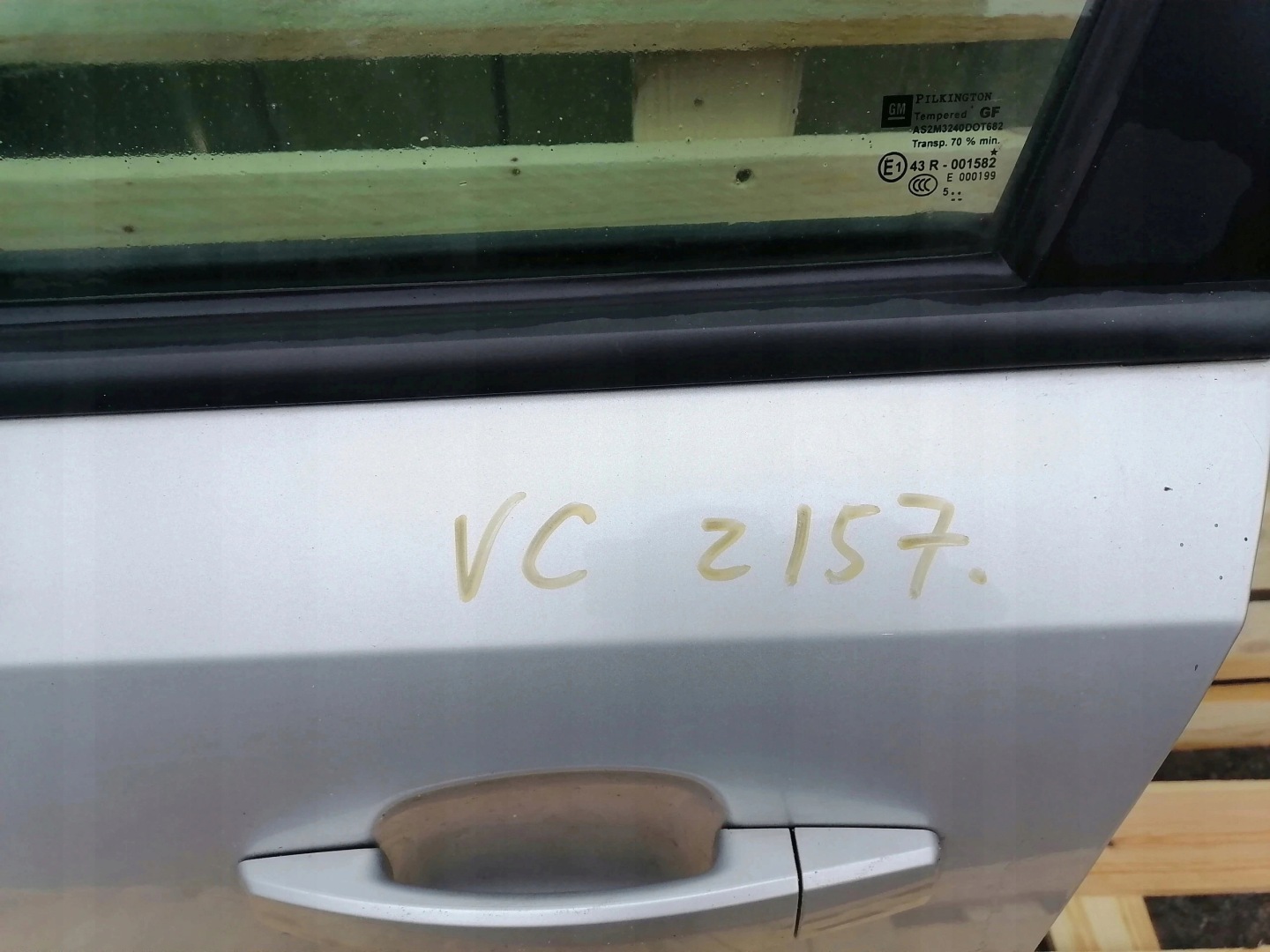 OPEL VECTRA C door left front front Z157