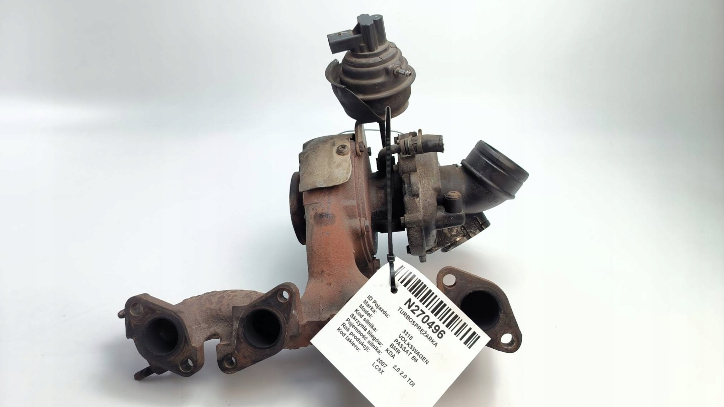 turbo 03G971858AA2.0 TDI VOLKSWAGEN PASSAT B6