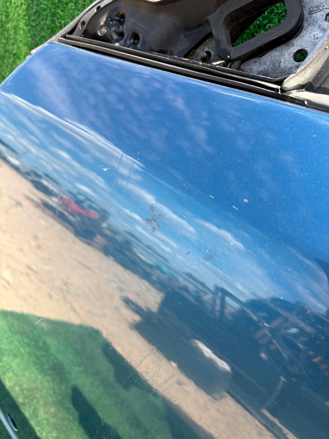 SAAB 9-3 II 93 CABRIO door left colour 300 front 04-11 driver´s