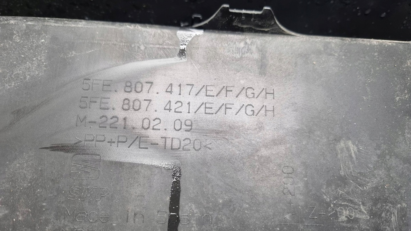 bumper rear part SEAT LEON IV 4 CUPRA KOMBI 5FE807417E 20