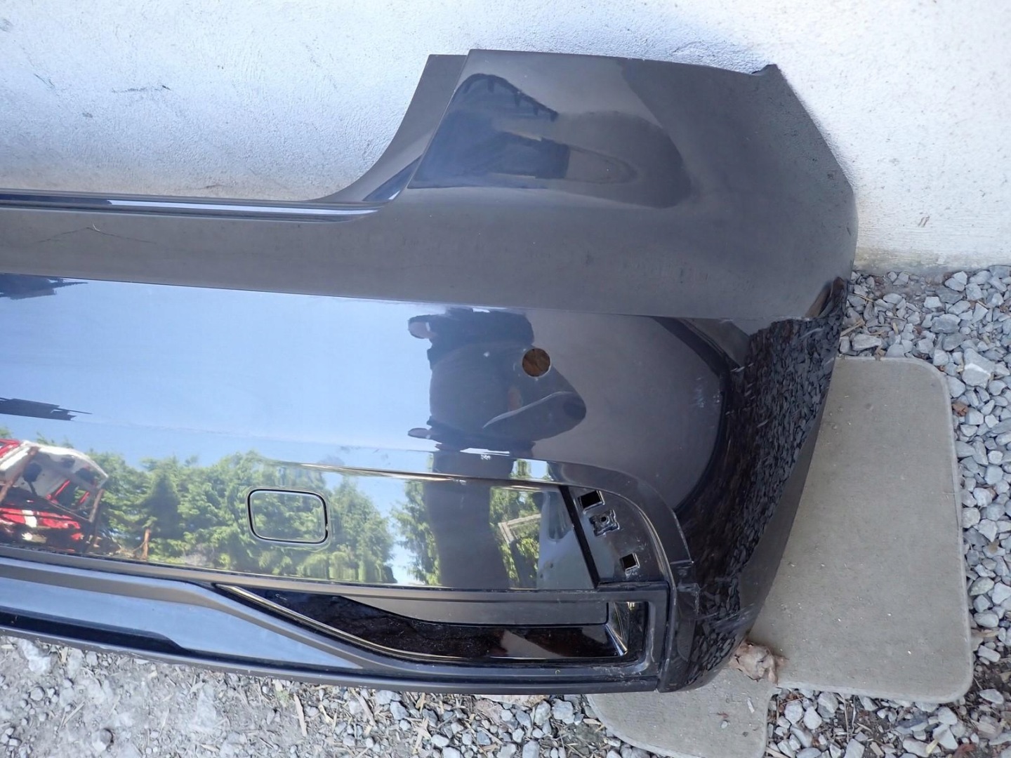 bumper rear part rear AUDI A1 2 II 82A GBA 2018- 82A807511A