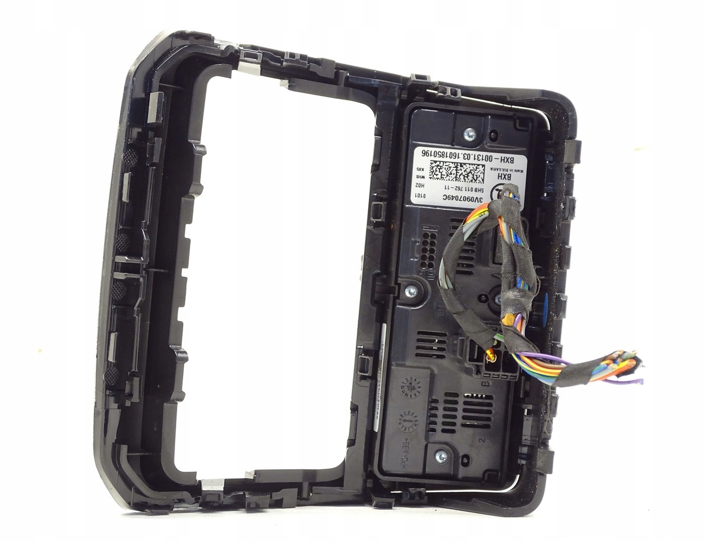 control panel air conditioning devices SKODA SUPERB III 3V0907049C