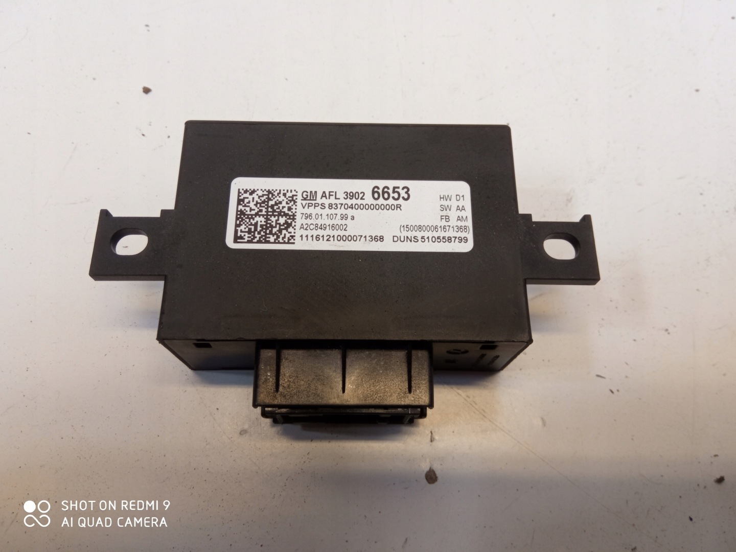 OPEL ASTRA K 5 V modulo Centralina luci 39026653