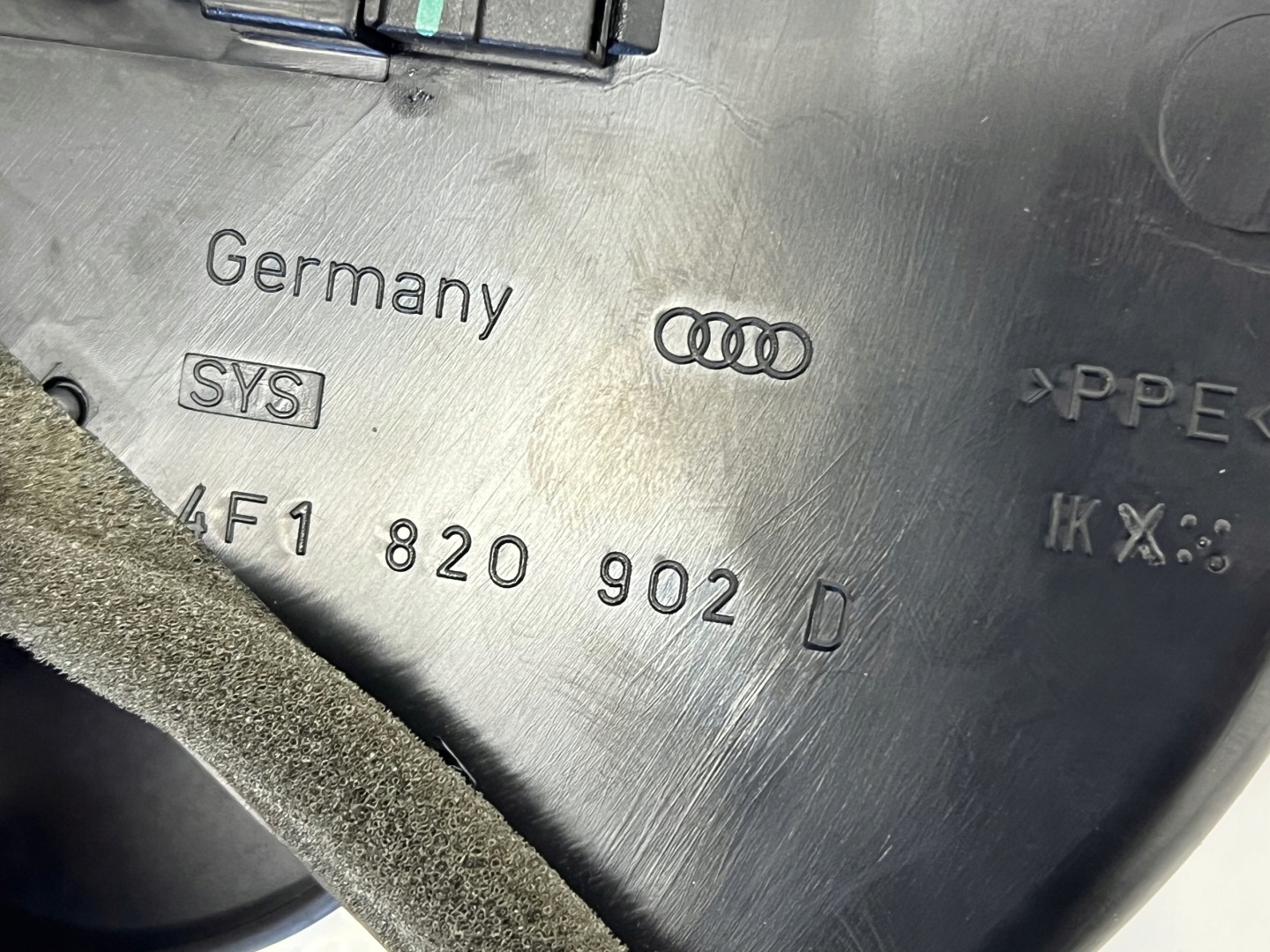grid air conditioning devices central right left KOMPLET black AUDI A6 C6 LIFT