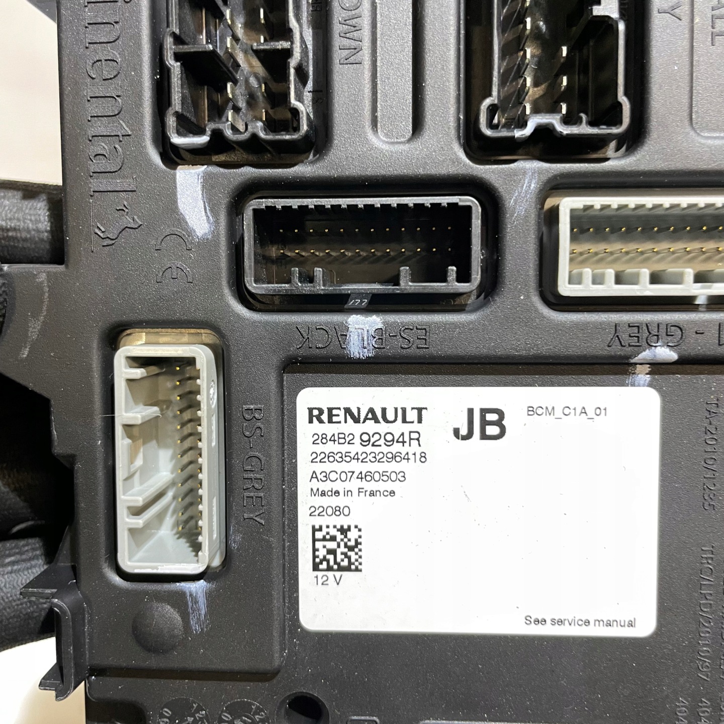 RENAULT CAPTUR II HYBRYDA COMPUTER KARTA BCM RADIO