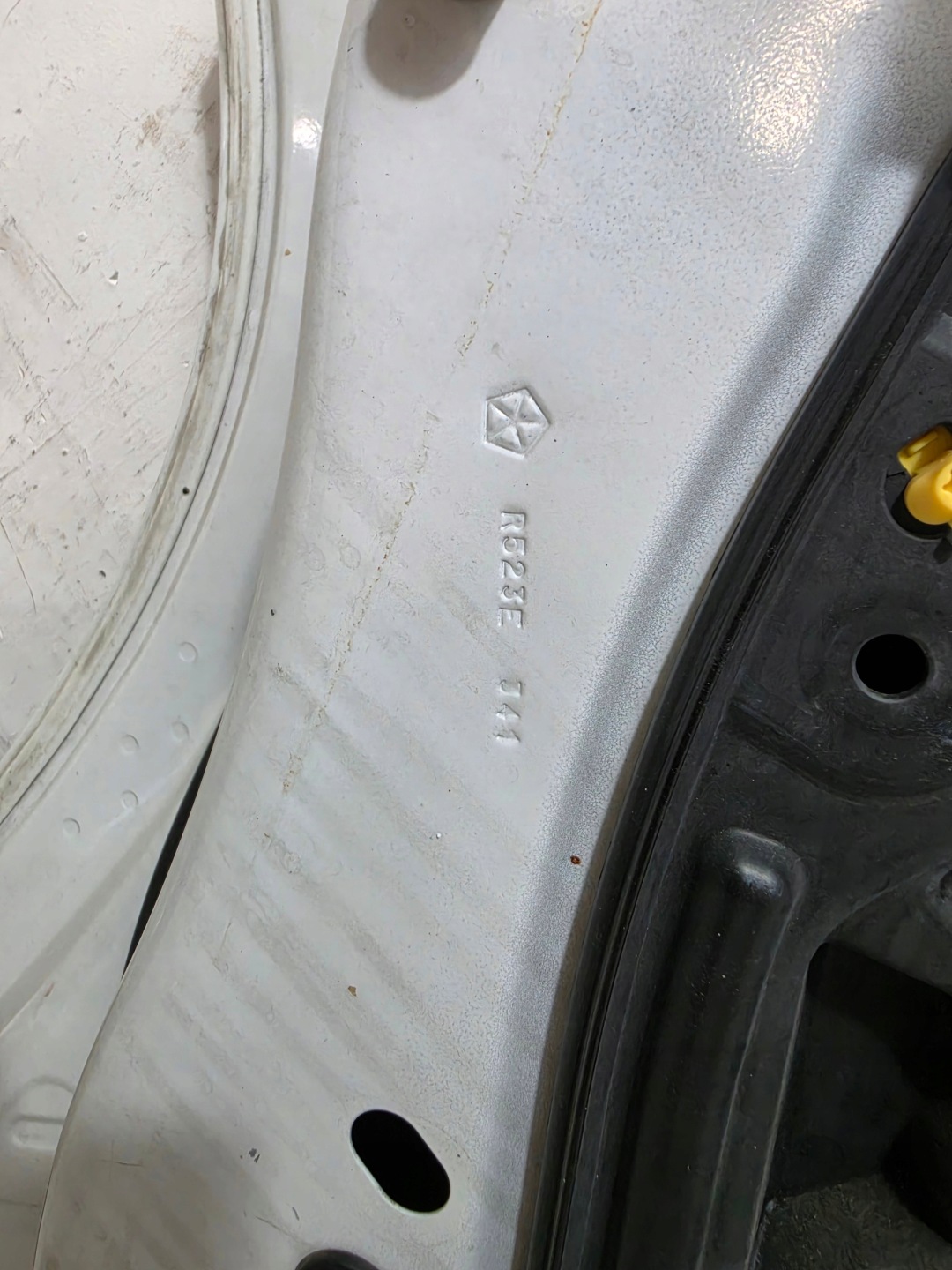 DODGE CHARGER 2015- door left rear part rear. PW7 complete